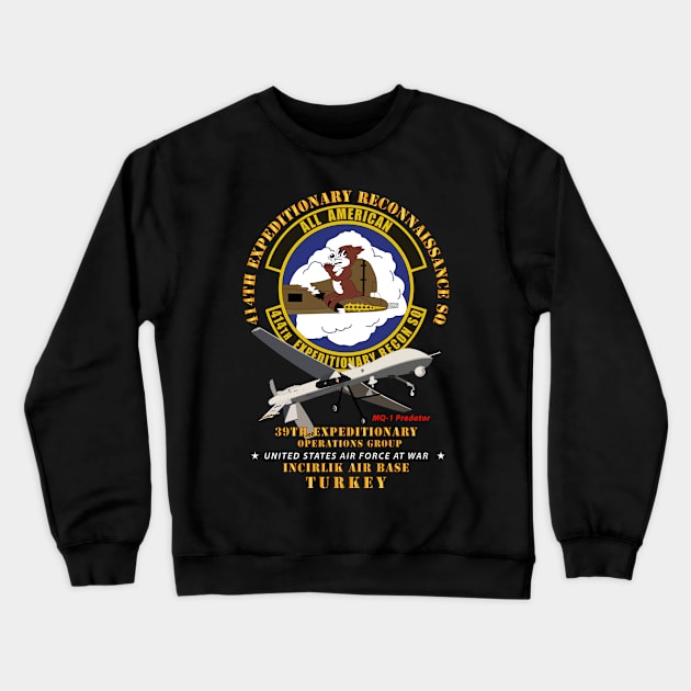 414th Expeditionary Reconnaissance Sq - Incirlik Air Base, Turkey Crewneck Sweatshirt by twix123844